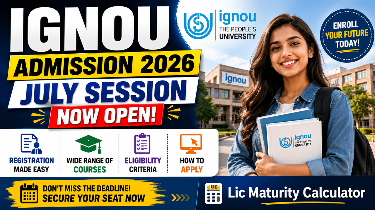 IGNOU Admission 2026