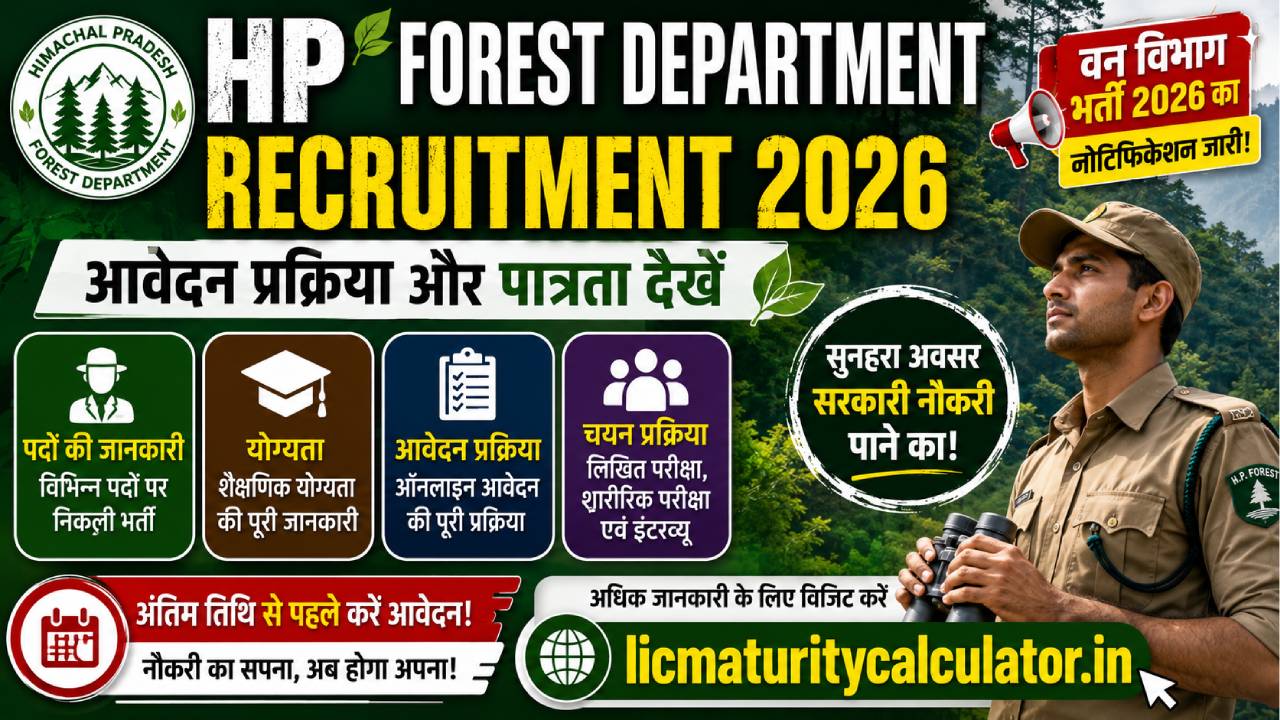 HP Forest Department Recruitment 2026