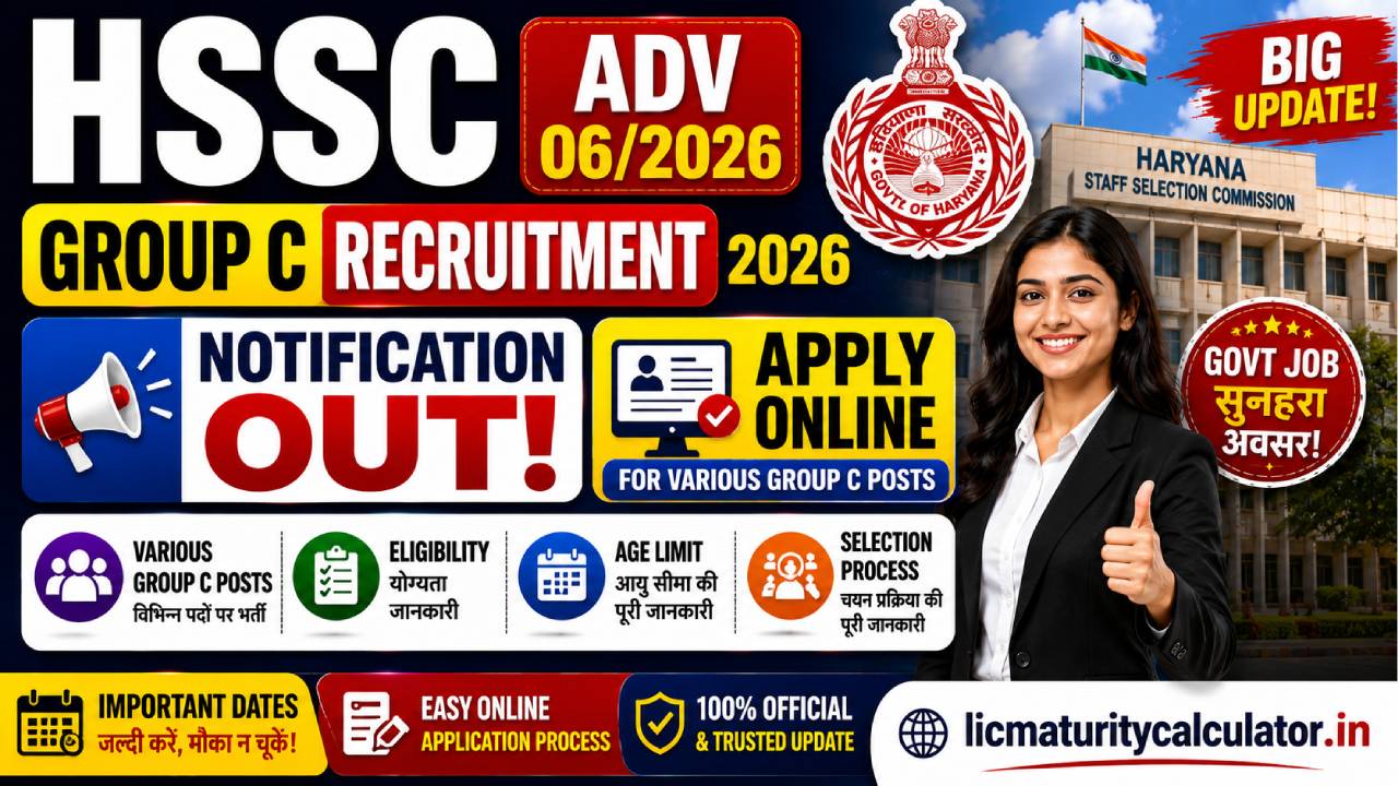 HSSC Adv 062026 Group C Recruitment 2026