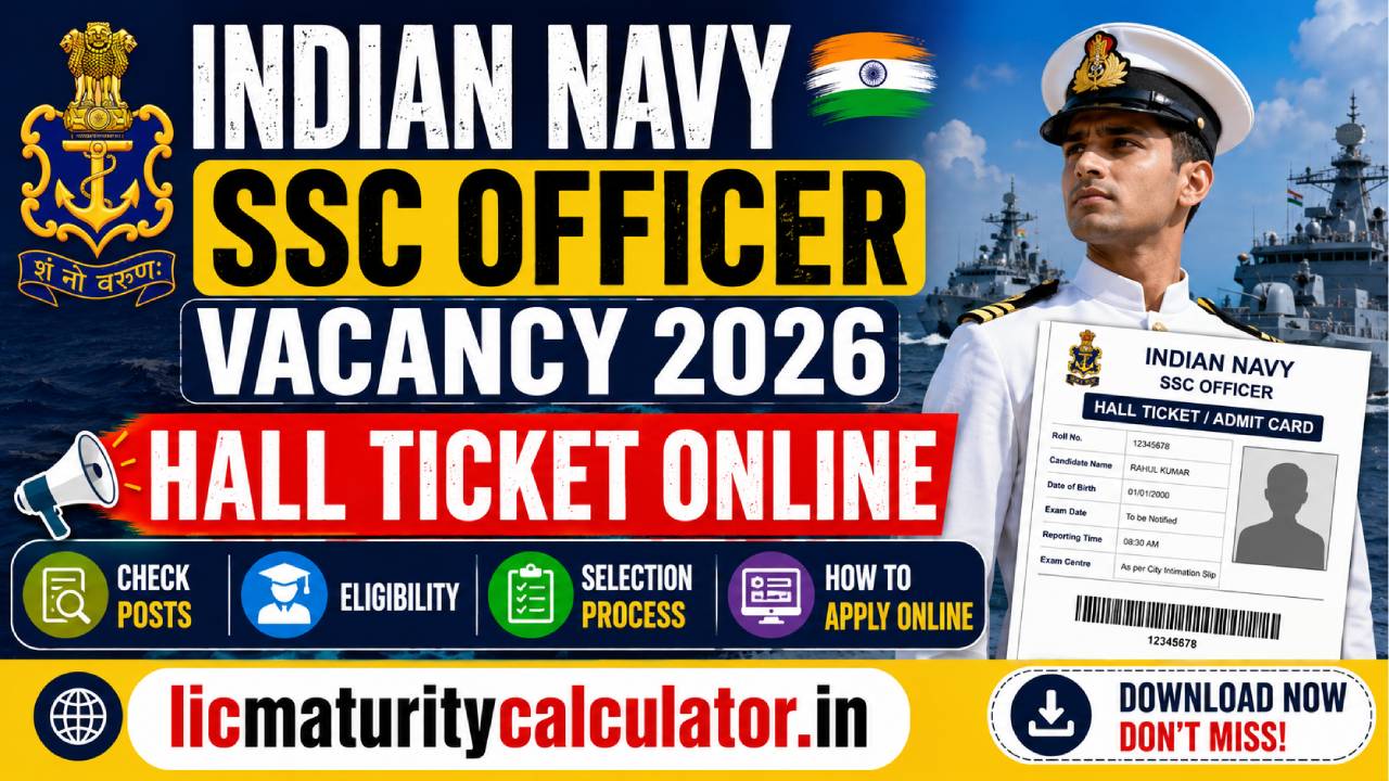 Indian Navy SSC Officer Vacancy 2026
