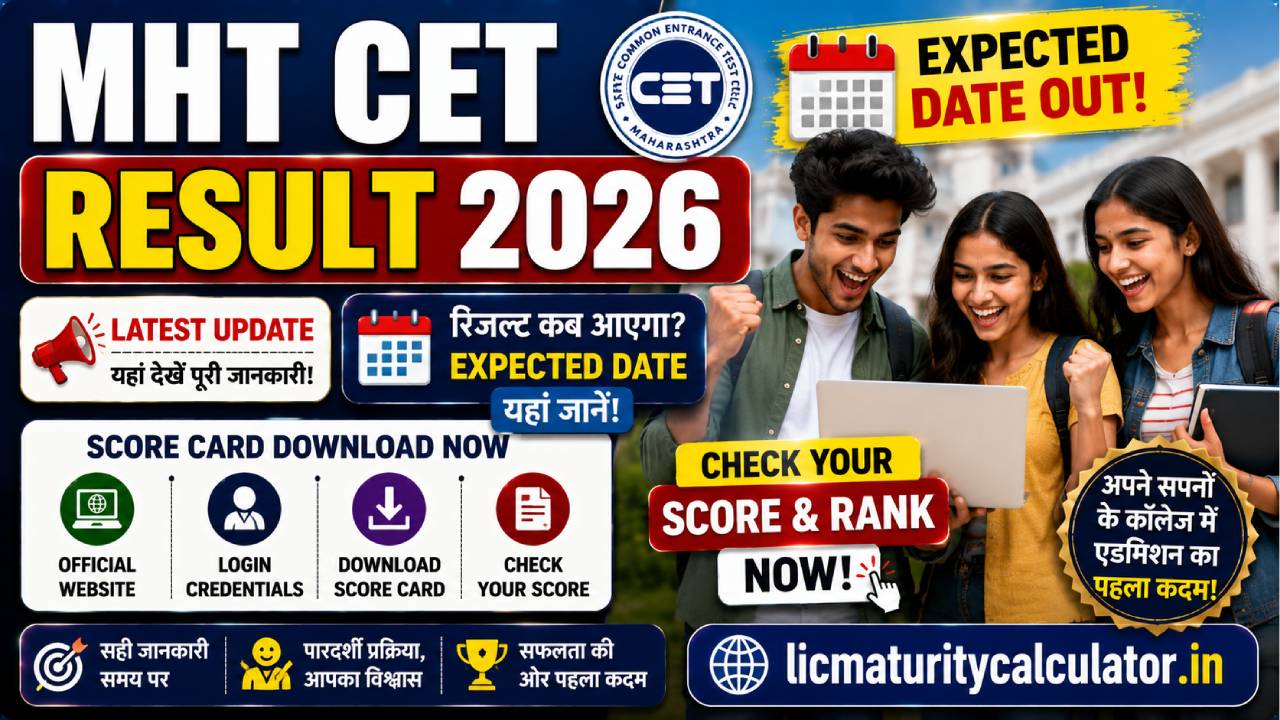 MHT CET Result 2026